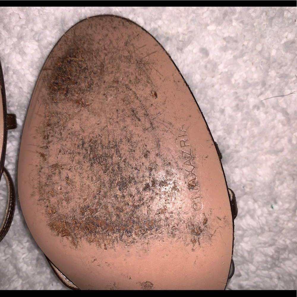 BCBG Max Azria Chocolate Kitten Heel Sandal - Picture 6 of 8